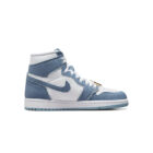 WrongSize sneakers Jordan 1 High jeans denim gold logo limited edition online shop resell