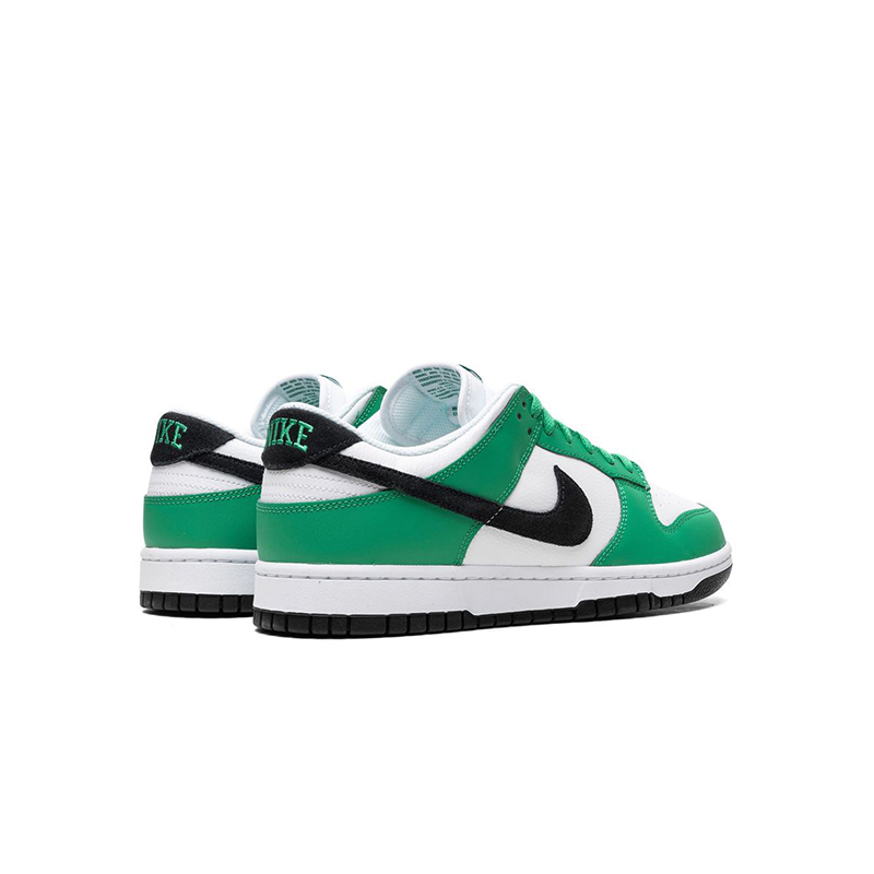 WrongSize sneakers Nike Dunk Low light green white leather limited edition online shop resell