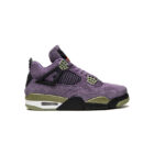 WrongSize sneakers Jordan 4 purple suede fabric limited edition online shop resell