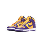 WrongSize sneakers Nike Dunk High Lakers yellow and purple limited edition online shop resell