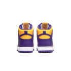 WrongSize sneakers Nike Dunk High Lakers yellow and purple limited edition online shop resell